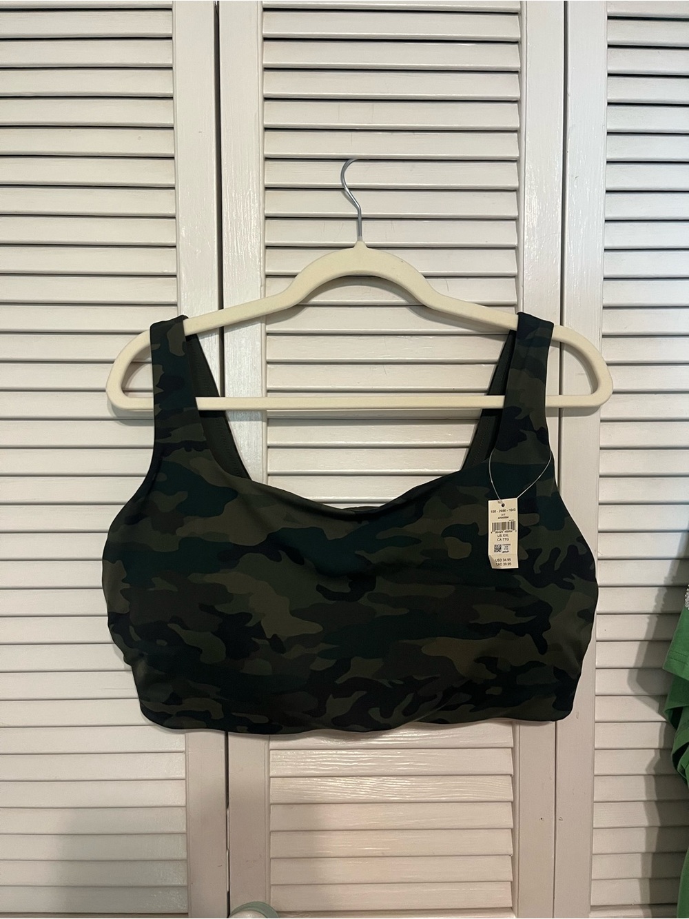 NWT Aerie Offline Camo Sports Bra- Medium Support